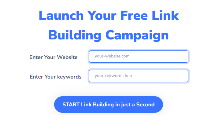 launch your free link building campaign